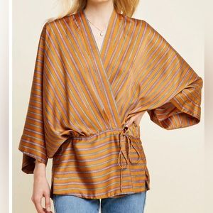 Hayden Striped Kimono SZ M